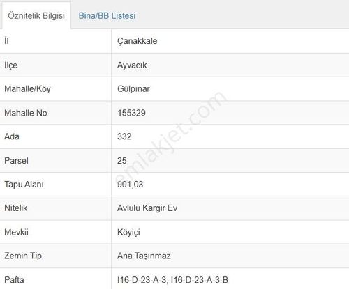 Eu Gayrimenkul'den 900 Metrekare 30/60 İmarlı Arsa