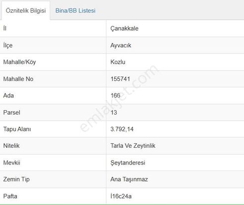 Eu Gayrimenkul'den Kozlu Köy Merkezine Yakın Deniz Manzaralı