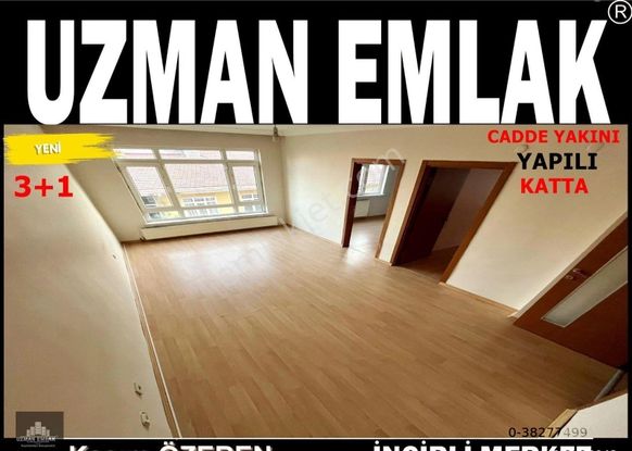 Uzman Emlak'dan İncirli Merkezde Yunusemre Cadde Yakını Orta Katta Yapılı 3+1 Daire