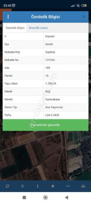 Kaçmaz Emlaktan Develi Gazikoyunde Satılık Ba