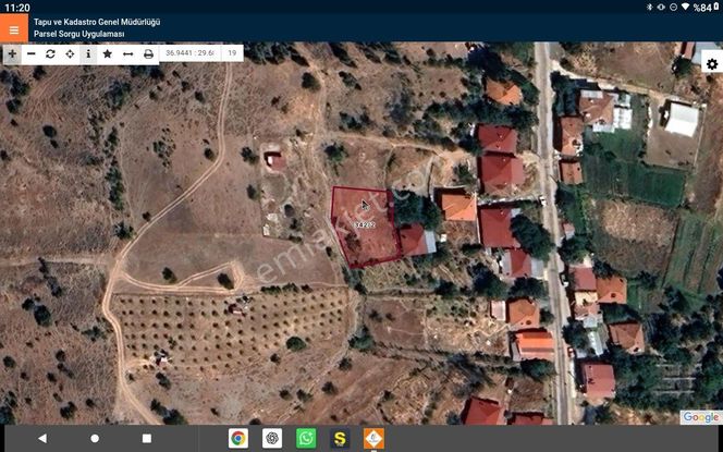 Muğla Seydikemer Çobanisada 749 M² Köy İçi İmarlı Tarla