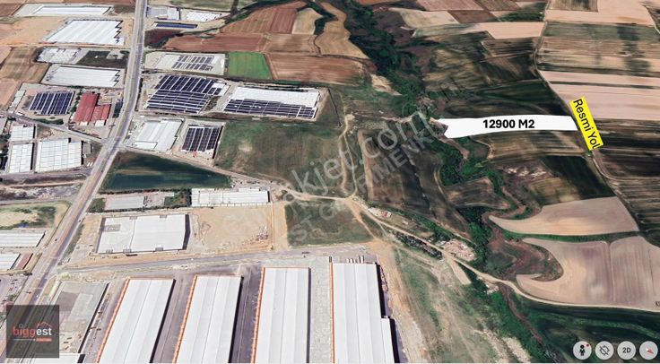 Türkgücünde Sanayi İmarı Dibinde 12900 M2