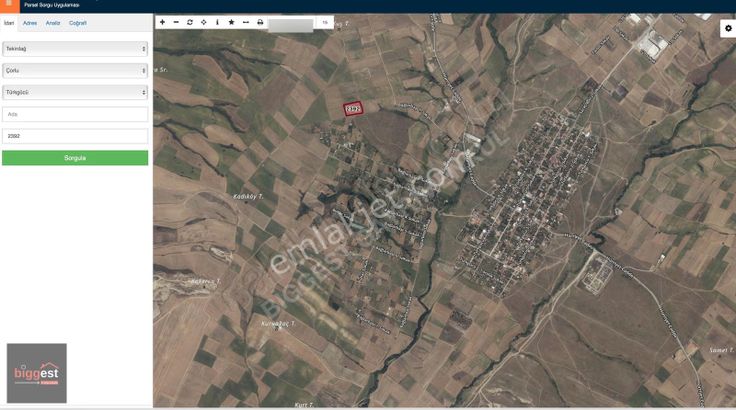 Türkgücünde İmar Dibi Resmi Yola Çift Cepheli 12400 M2 Tarla