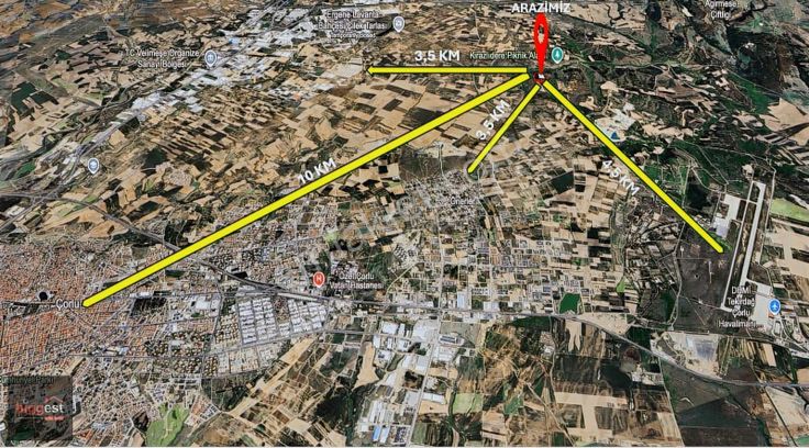 Tekirdağ Ergene Velimeşe'de Stratejik Konumda Yatırım Fırsatı