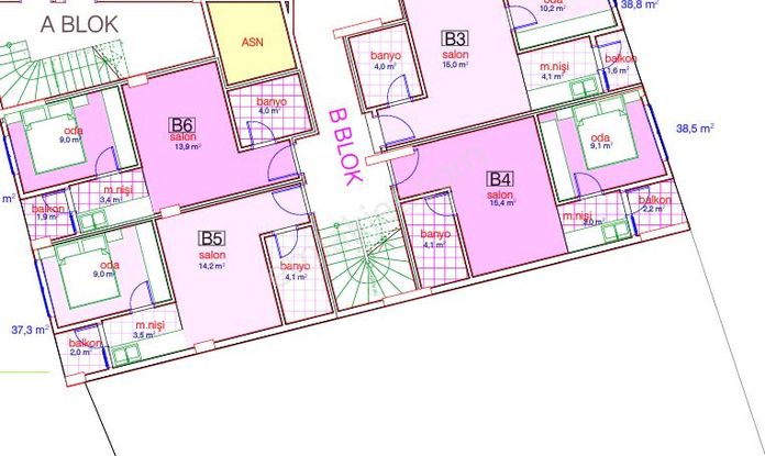 Bursa Nilüfer Alaaddinbey'de %30 Peşinatla 1+1 Satılık Daireler