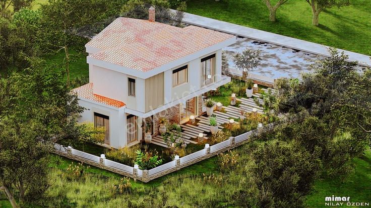 İzmir Mordoğan'da Full Deniz Manzaralı Lüx Villa Projeden