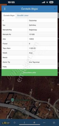 Şeften Haleb Bulvarı Yakını İmarlı Temiz Arsamız Sizlerle
