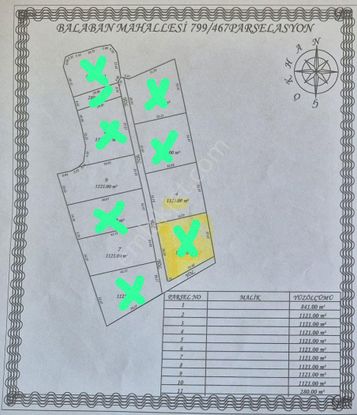 Kod 17 - Yalçın Group ' Dan Silivri Balabanda Satılık Hisseli Tarla