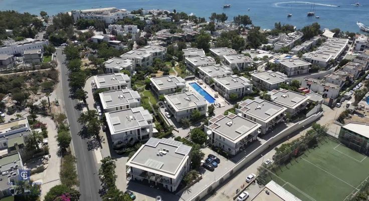 Bodrum Asarlık Platin Residence Muhteşem Köşe Bahçe Dubleks