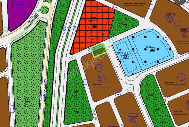 📏💎 Meram Alakova'da Otobüs Terminal Yakını 500 M² İmarlı Arsa