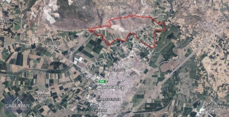 Karacabey Taşlık Köyünde 3554 M'2 Satılık Tarla