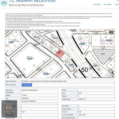 -coşar Gayrimenkul24 Dairelik Projeye Uygun Merkezi Konumda Arsa