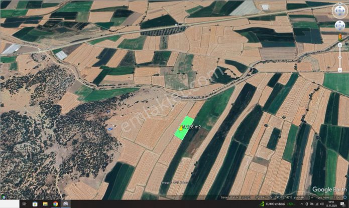 Çavdır Merkez De Burun Mevkiinde Harika Kelepir Tarla