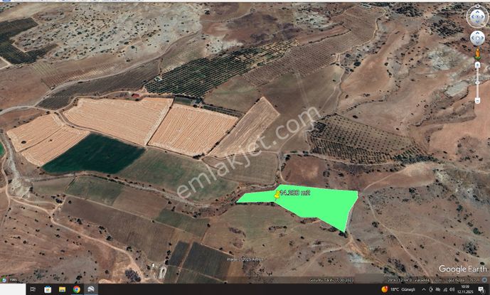 Çavdır Merkez Kocapınar Mevkiinde Yakın Gelecekte Arsa Vasfını Alacak Tarla