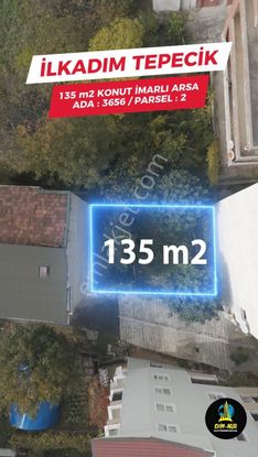 Evim-nur'dan Tepecik Mah 4.kat İmarlı Bitişik Nizam 135m2 Fırsat Arsa