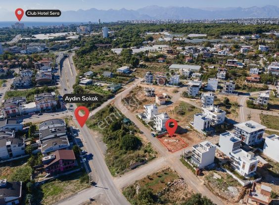 Ermenekte 300m2 Köşe Konumda Süper Satılık Villa Arsası