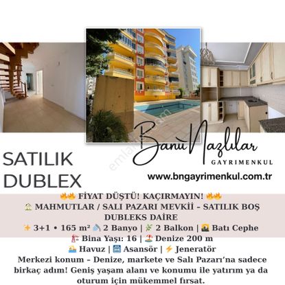 Alanya Mahmutlar / Salı Pazarı Mevkii