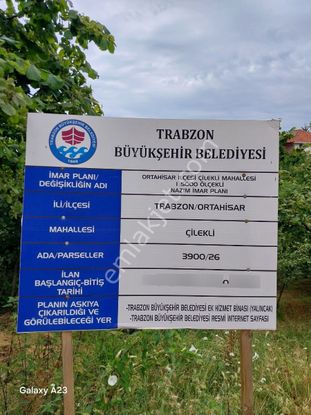 Satılık Turızm İmarlı Arsa