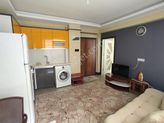 Belediye Karşısında 1+1 Full Eşyalı Mobilyalı Kiralık Daire