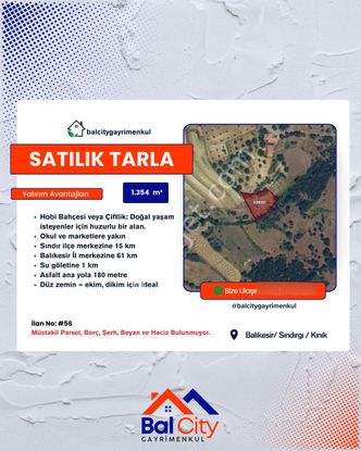 Balcity'den Balıkesir Sındırgı’da Baraja Komşu Yola Cephe