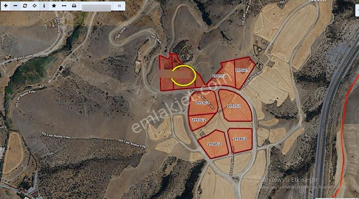 Çankaya,mühye Mükemmel Köşe Arsa 1 Daire Getirili Fırsat 29532/3