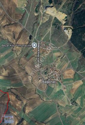 Malkara Bağpınar Köyünde 500 M2 Arsadan Hisse