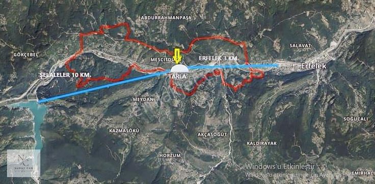 Sinop,erfelek,mescitdüzünde 3100 M2 Satılık Tarla