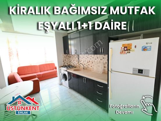 Üstünkent'ten Kiralık Eşyalı Bağımsız Mutfak 1+1 Daire