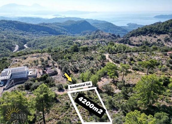 Gökçeovacık'ta Full Deniz Manzaralı 4200 M2 İmarlı Tarla