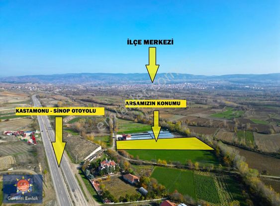 Garanti Emlak'tan, Taşköprü'de, 26 Villalık, İmarlı, Fırsat Arsa