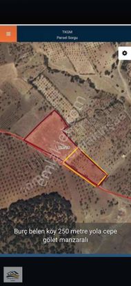 Belenköy De 5.600 M Gölet Manzaralı. Ana Asvalta 250m Cepheli