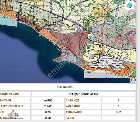 Antalya Manavgat Gültepe Mah. Site Yapımına Uygun Arsa