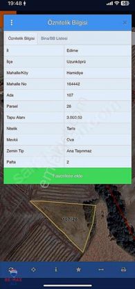 Edirne Uzunköprü Hamidiye Satılık Uygun Arsa