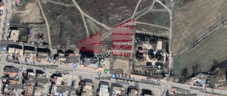 A-k Emlaktan Seyran Mah 6770 M2 Konut İmarlı Satılık Arsalar