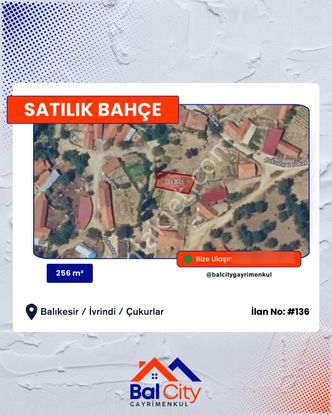 Balcity - Balıkesir İvrindi'de Köy İçi Yola Cephe Satılık Arsa