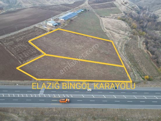 [hg] Konakalmaz Köyünde Bingöl Yoluna Sıfır Satılık Tarla