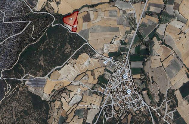 Taha Ergin Gayrimenkulden Orhanlıda Kadastro Yolu Olan Tarla