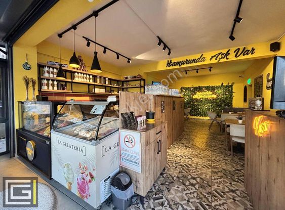 Seydikemer De Devren Kiralık Faal Waffle Pastahane İşyeri