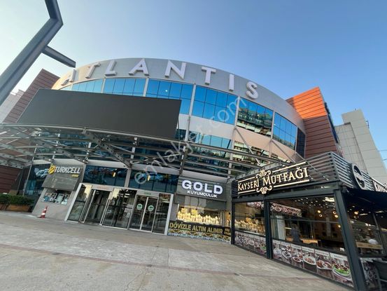 Yenişehir Merkez'de Atlantis Avm'de 81m2 Natamam Satılık Dükkan