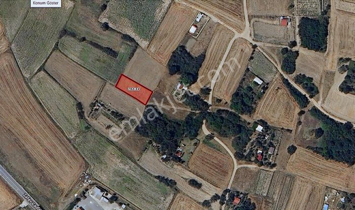 Turyap Hürrilyetten Ergene Velimeşede 929 M2 Satılık Tarla