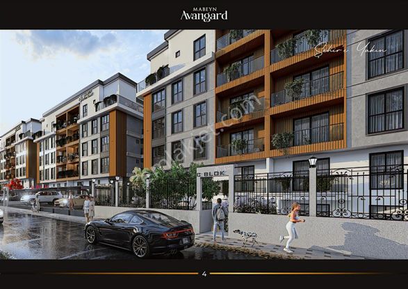 Plajyolu Avangard Projesinde 2+1 Deniz Manzaralı Lüks Daire