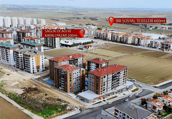 Silivri Yeni Mh. Merdan Plus Sitesi Ara Kat Çift Cephe 3+1