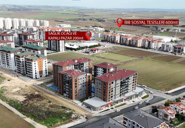 Silivri Yeni Mh Merdan Plus 2+1 Havuzlu Güvenlikli Satılık Daire