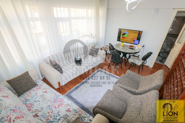 🟨⬛ Bandırma Günaydın'da Arakat,balkonlu Satılık 2+1 Daire⬛🟨