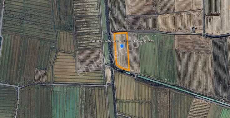 Balıkesir Manyas Salur Elektrik Ve Suyu Hazır 15 Dönüm Tarla