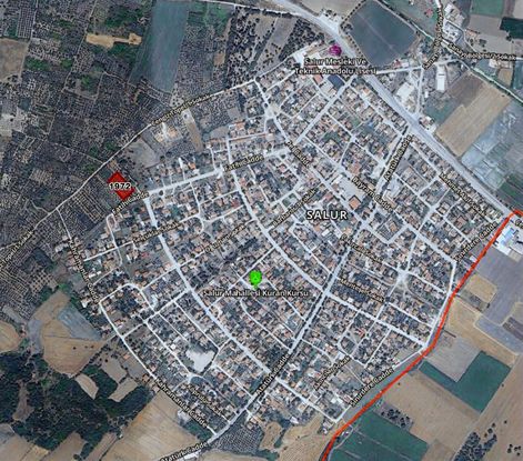 Manyas Salur İçinde 2 Adet Villa İmarlı Tek Parselde 1.100m2