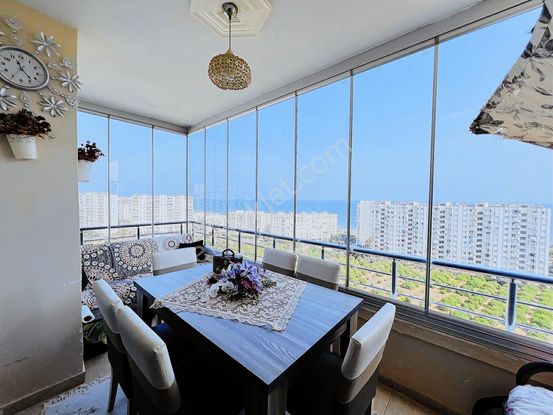 Erdemli'nin Kalbi Tömük'te Deniz Manzaralı 3+1 Satılık Daire!!