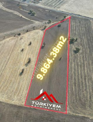 Türkiyem Gyo// Ağırnas 9864m2 Tek Tapu Uygun Fıyat Satılık Tarla