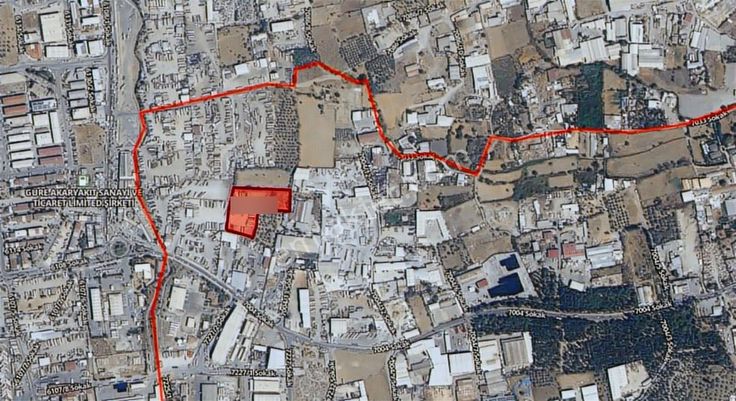İzmir Pınarbaşı 10.700 M2 Tır Garajı İmarı Onayli Arazi