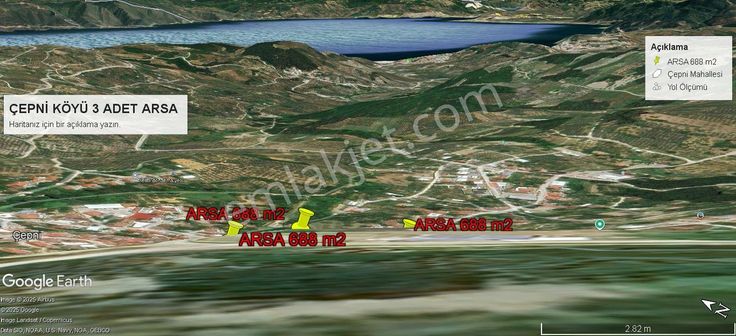 Çepni'de Deniz Manzaralı Arsalar